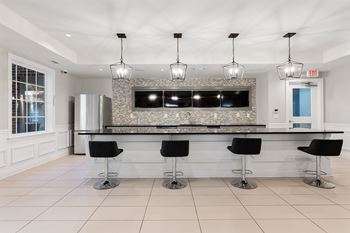 Clubroom with lounge seating